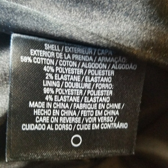 NEW! TAHARI Black Brocade Pattern Sleeveless Peplum Top Large. - Picture 6 of 7